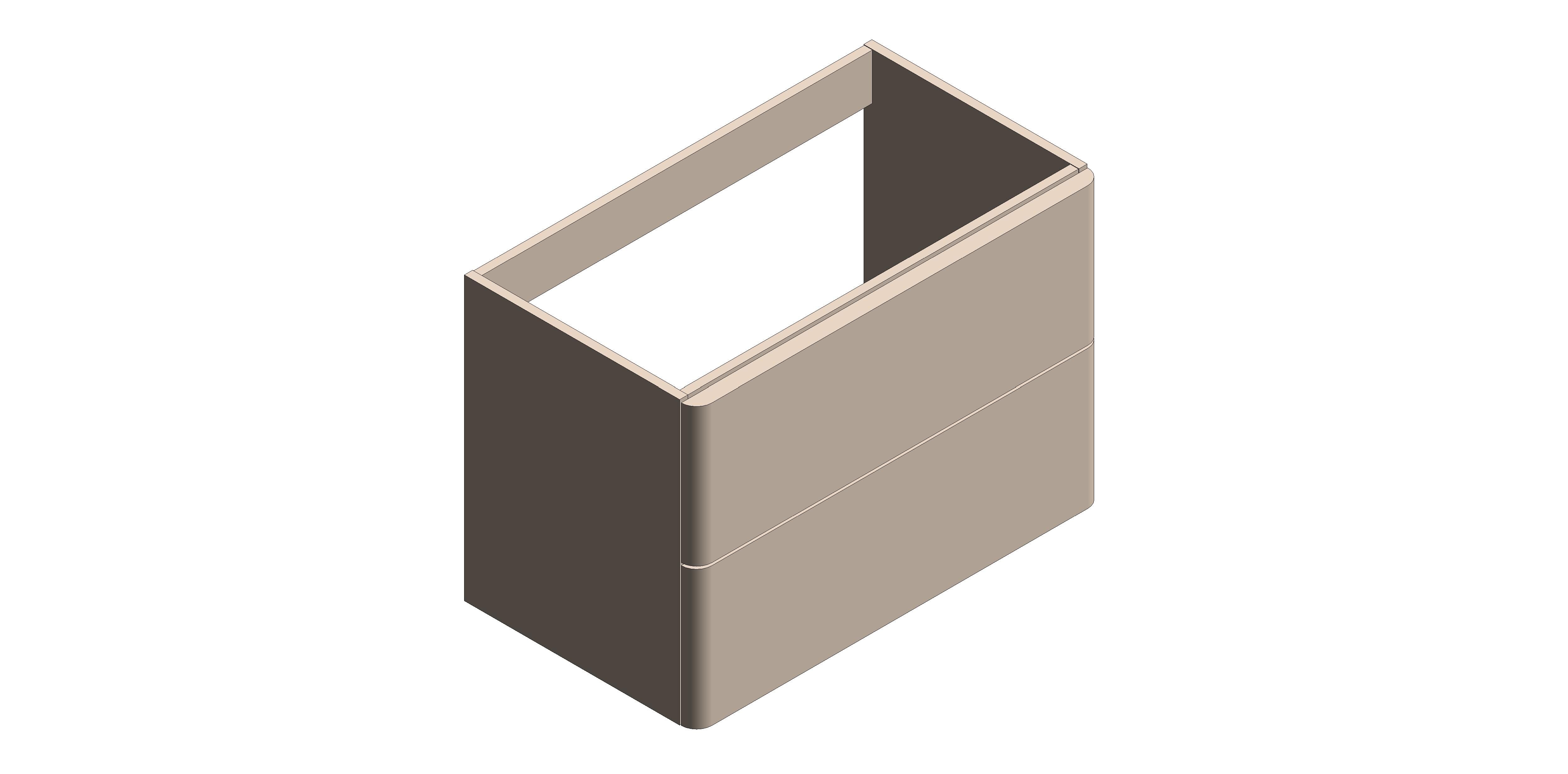 Product: CAMEO 800mm Vanity Unit With 2 Drawers (CAM-F800-NO)