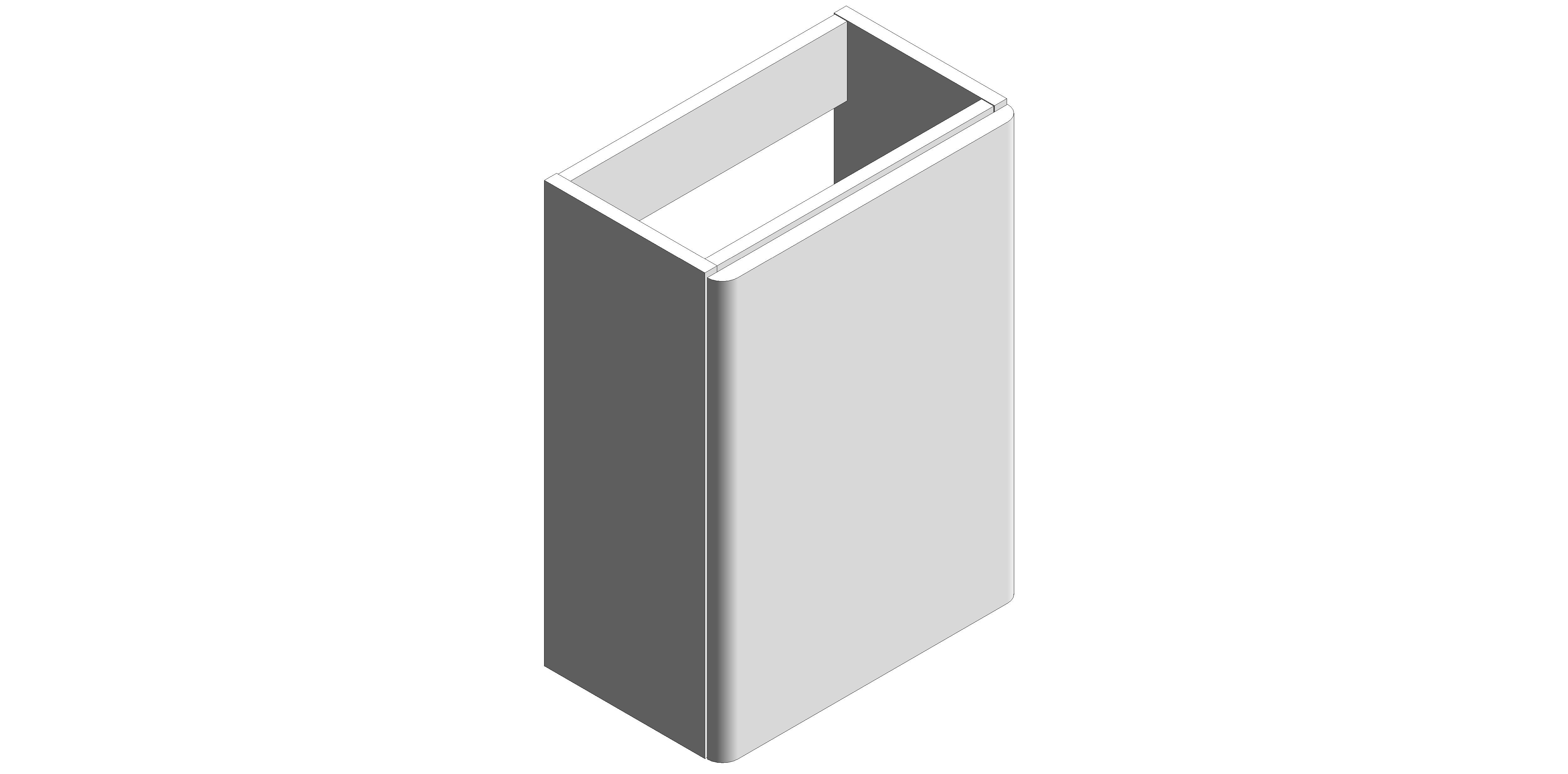 Product: CAMEO 400mm Wall Hung Cloakroom Unit (CAM-F400WH-AW)