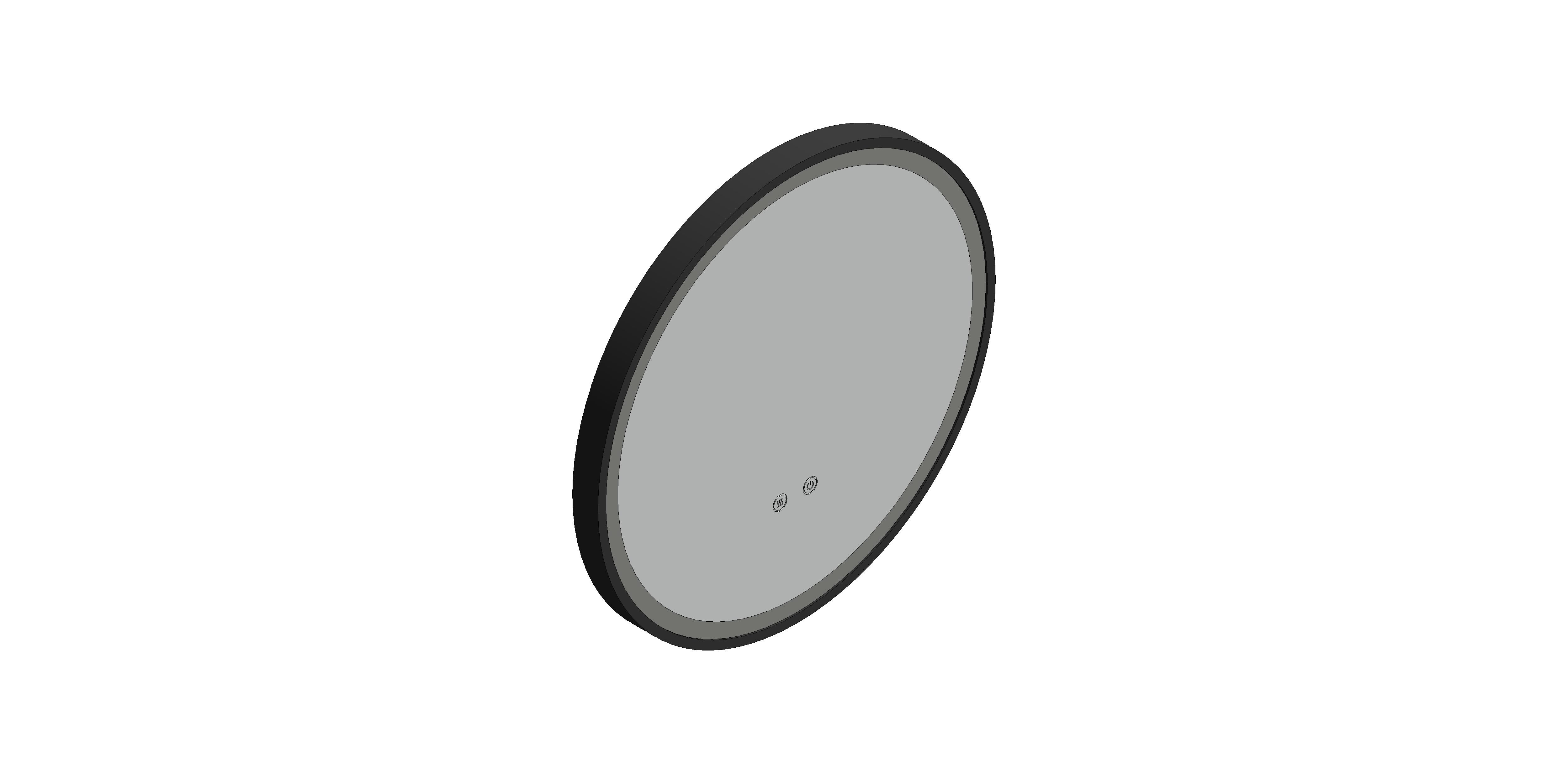 Product: CAMEO 500mm Illuminated Round Mirror (CAM-M5I-RO-MB)