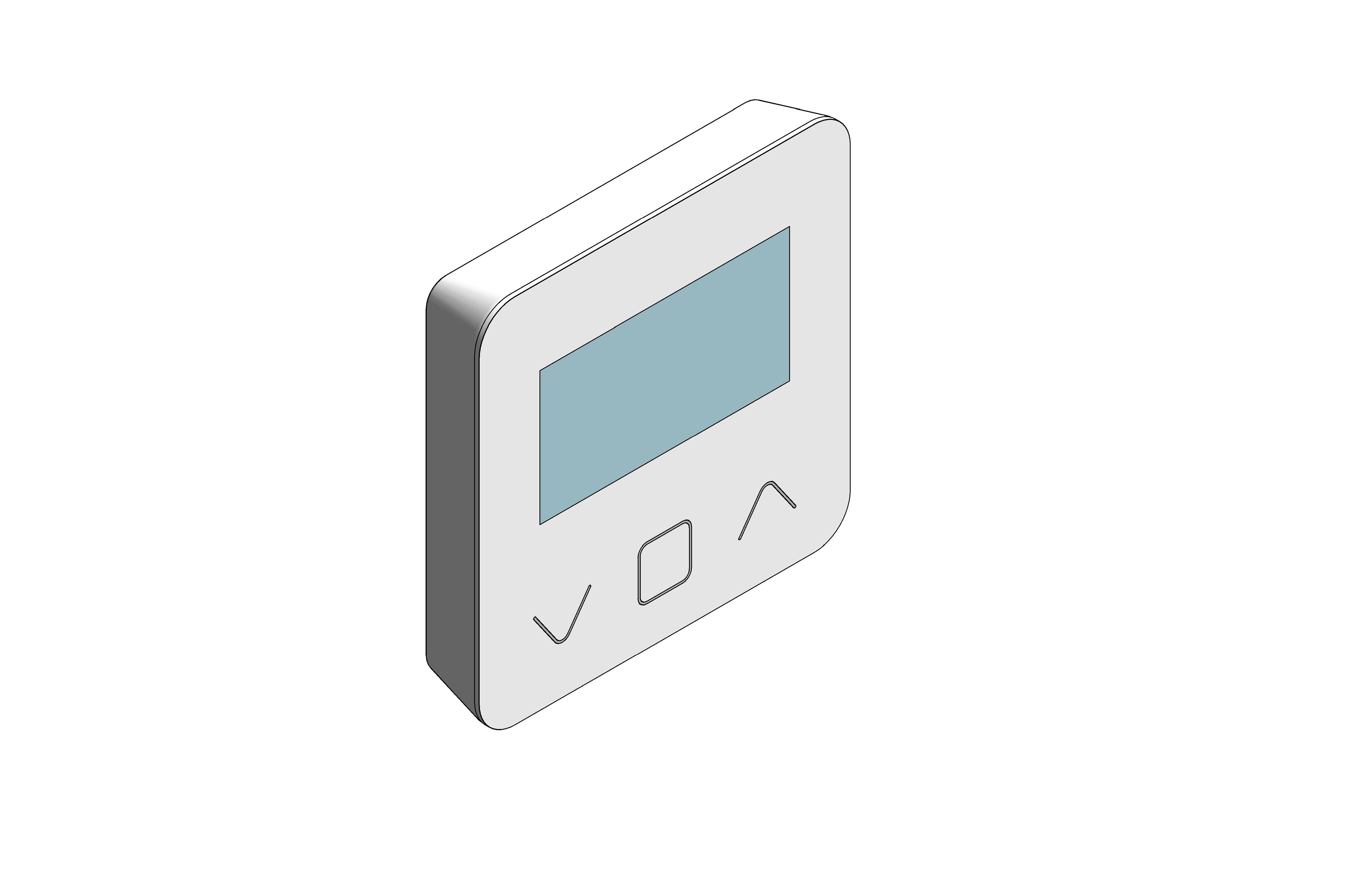 Product: BT-D03-RF - Wireless digital room thermostat