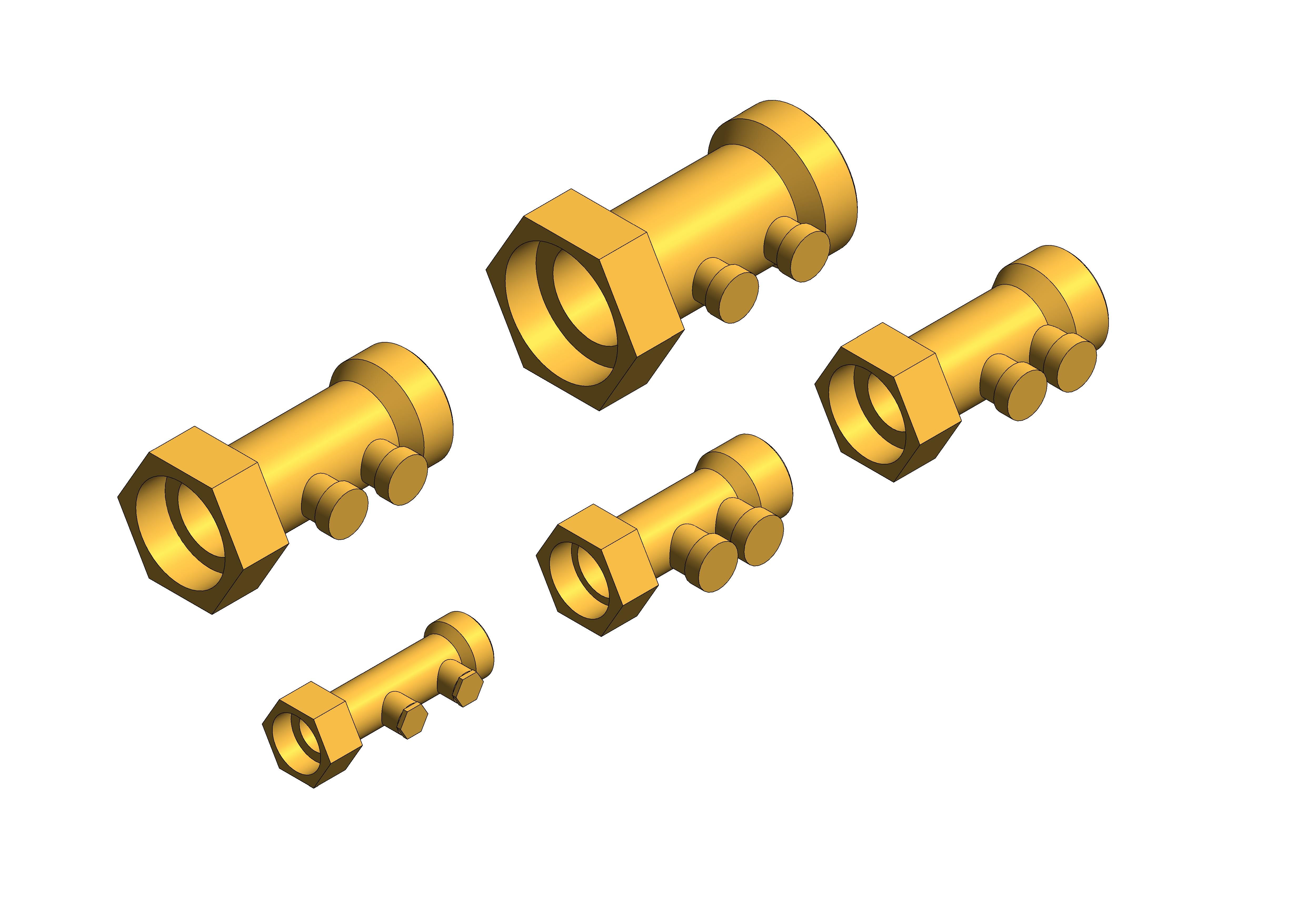 bimstore 3D all image of the Watts EA 251 - Anti-pollution Brass Check Valve