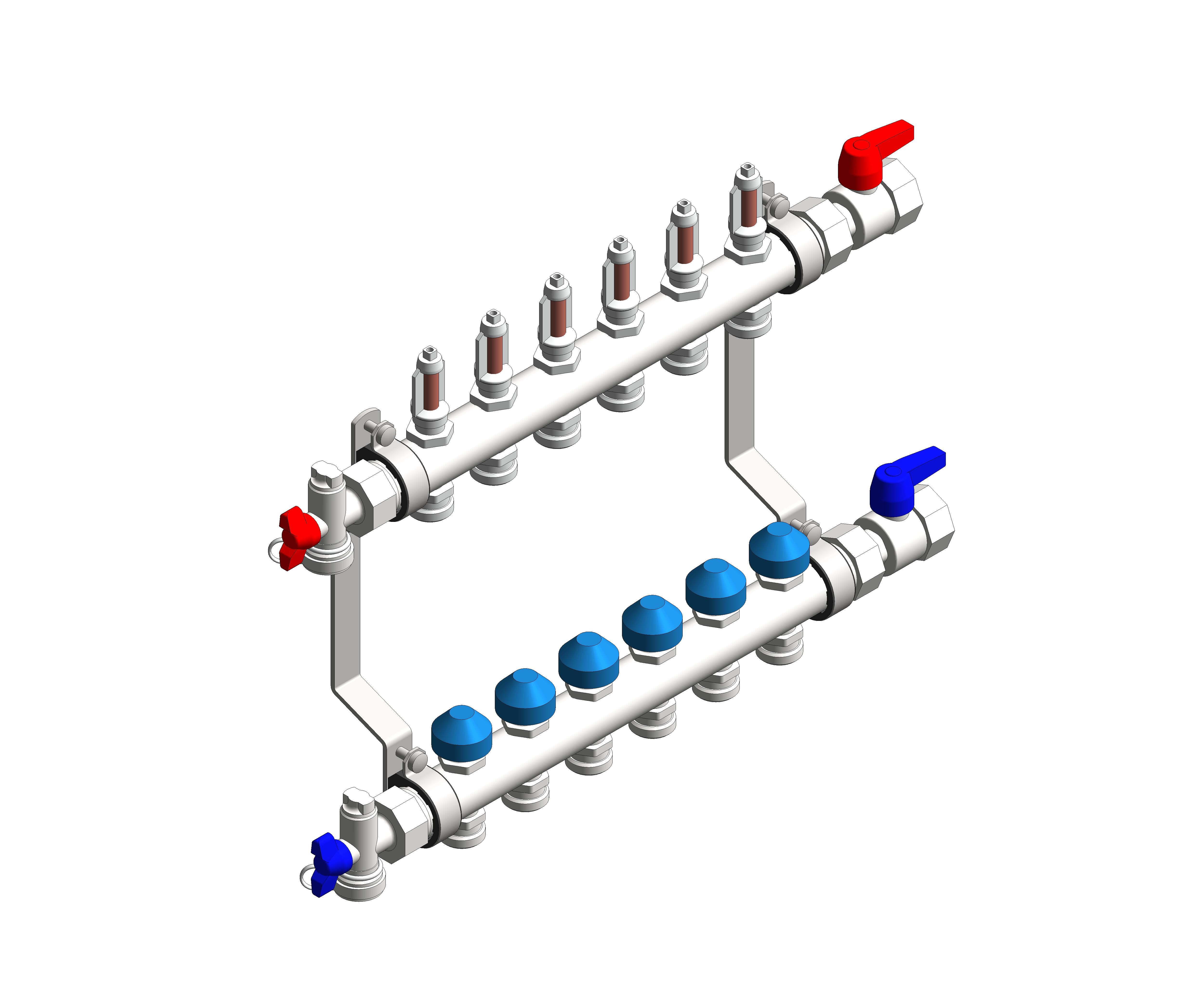Product: ES-SET Q of brass for manifolds HKV2010 and HKV2013A