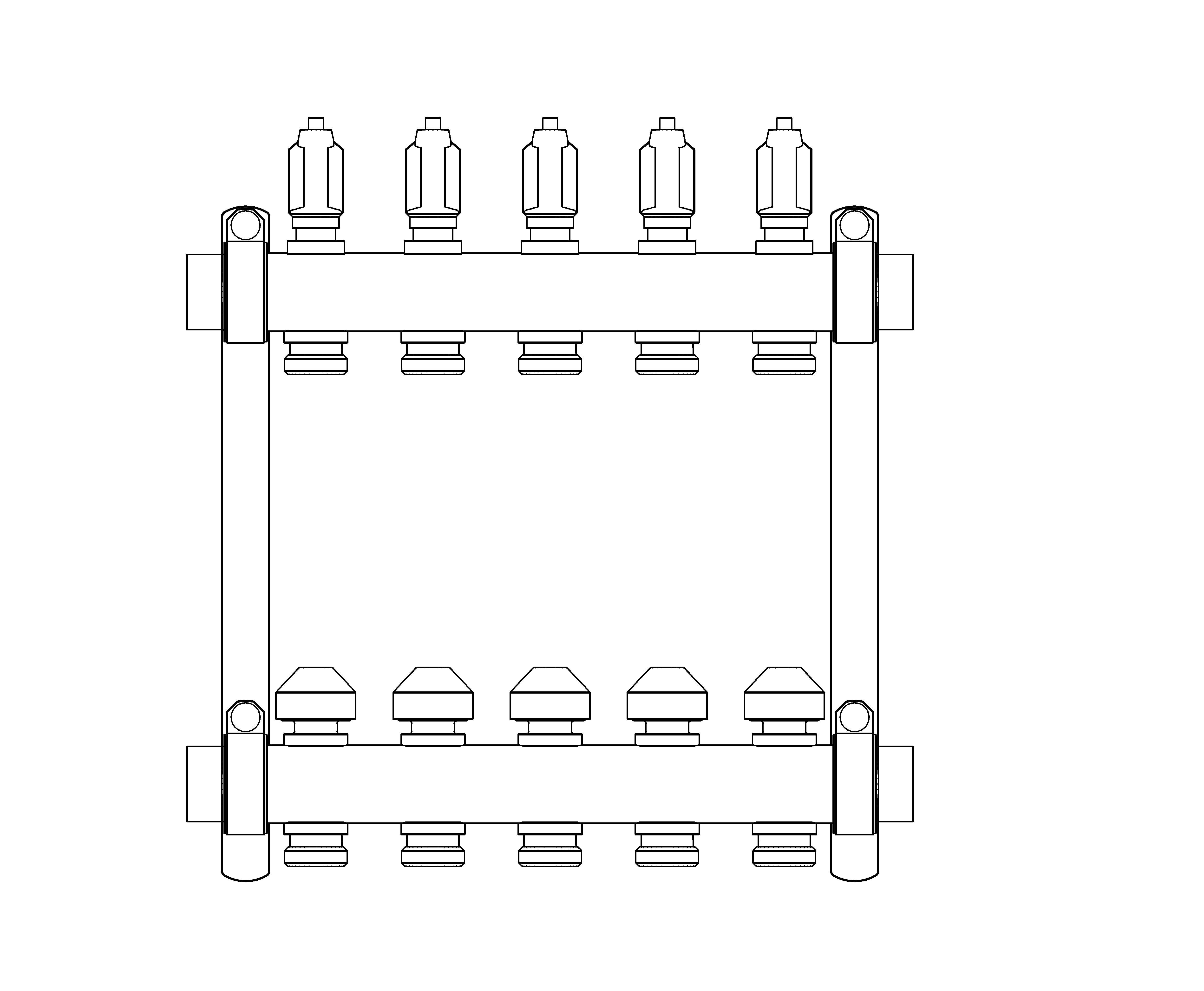 Product: Manifold NL Stainless Steel HKV2013A (0-4L)