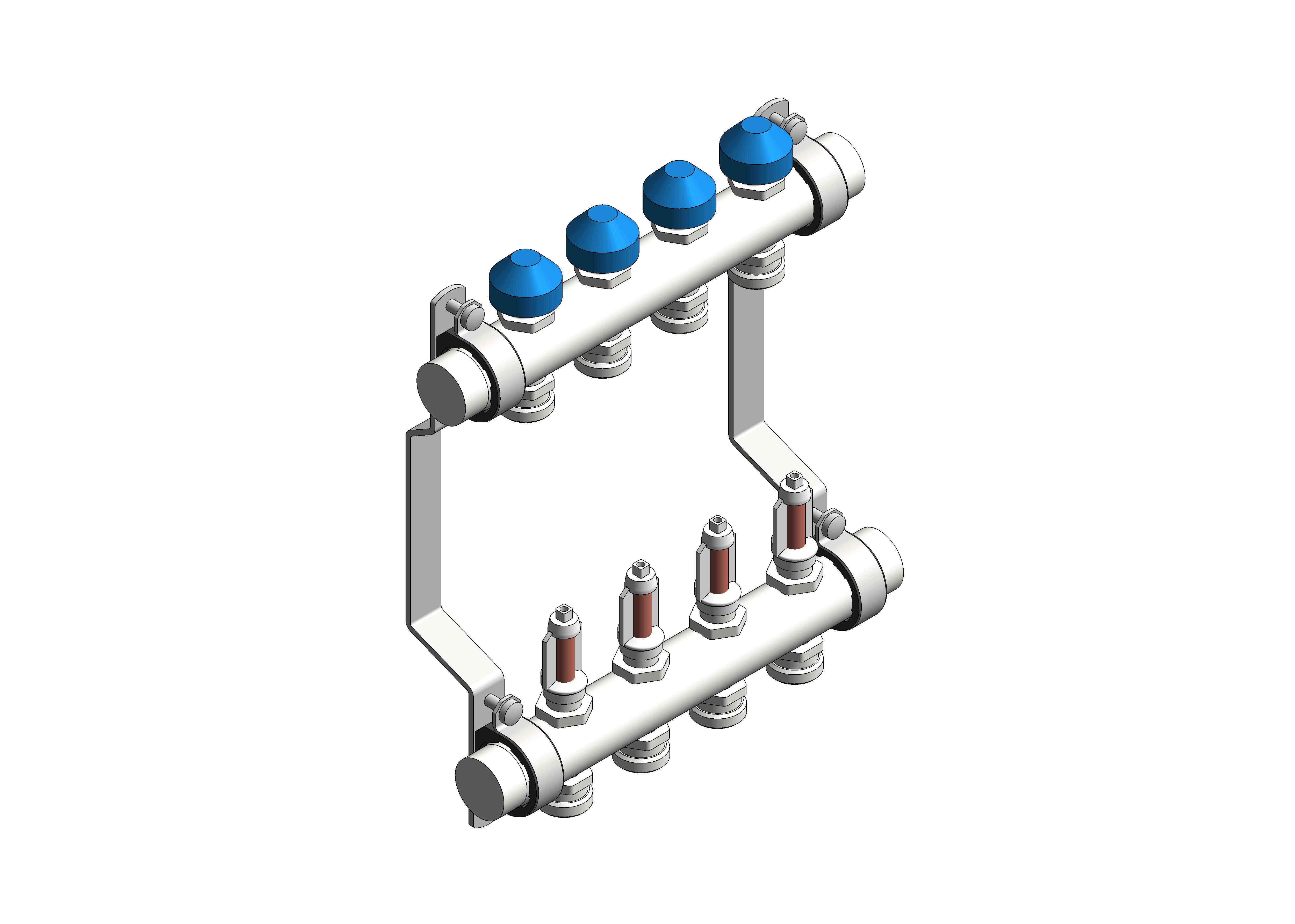 Product: Manifold Stainless Steel HKV2013A (0-4L)