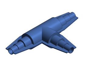 bimstore - Watts - Microflex pre-insulated piping - Insulated T-piece kit