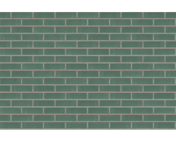 Product: Amsterdam Green Glazed Brick Slip