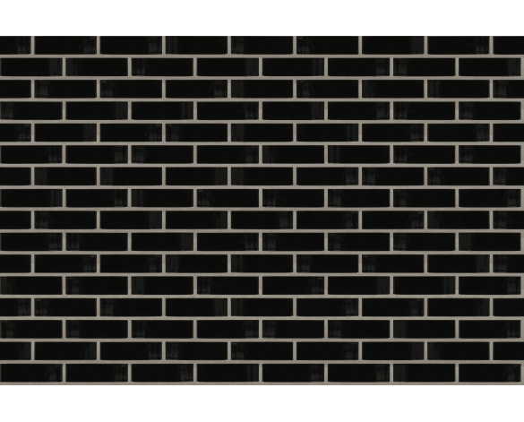 Product: Berlin Black Glazed Brick Slip