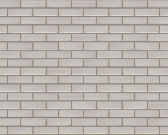 Product: California Light Grey Glazed Brick Slip