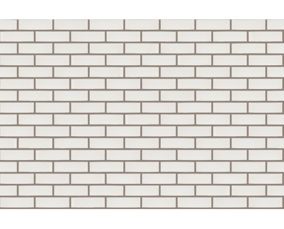 Product: Helsinki White Glazed Brick Slip