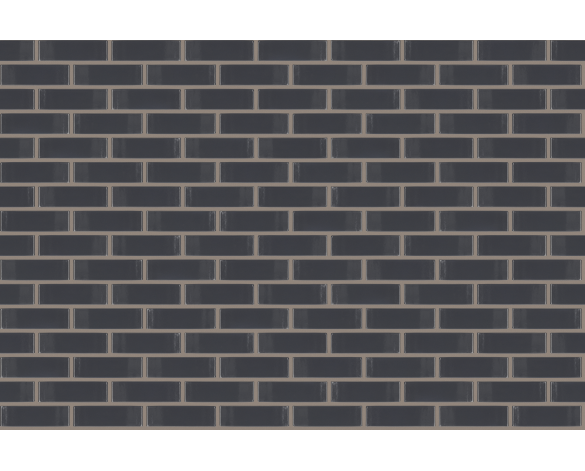 Product: Oslo Dark Grey Glazed Brick Slip