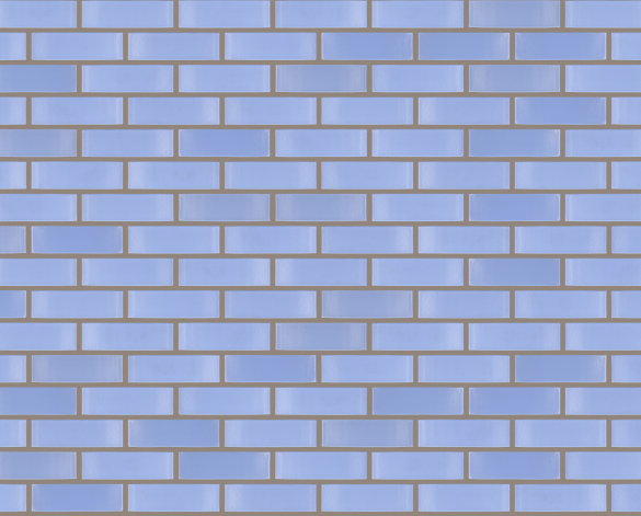 Product: Paris Light Blue Glazed Brick Slip