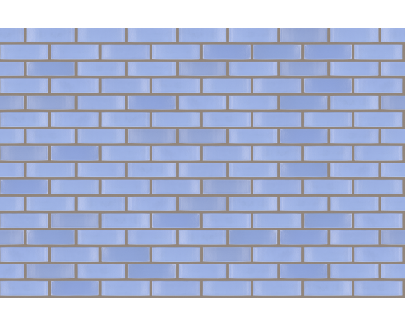 Product: Paris Light Blue Glazed Brick Slip