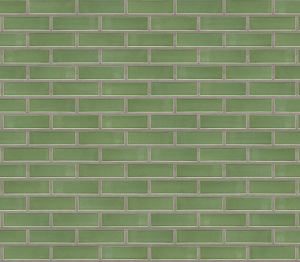 Product: Tahiti Green Glazed Brick Slip