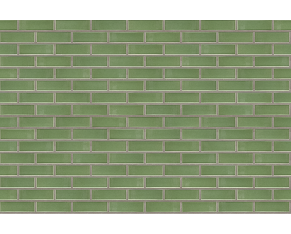 Product: Tahiti Green Glazed Brick Slip