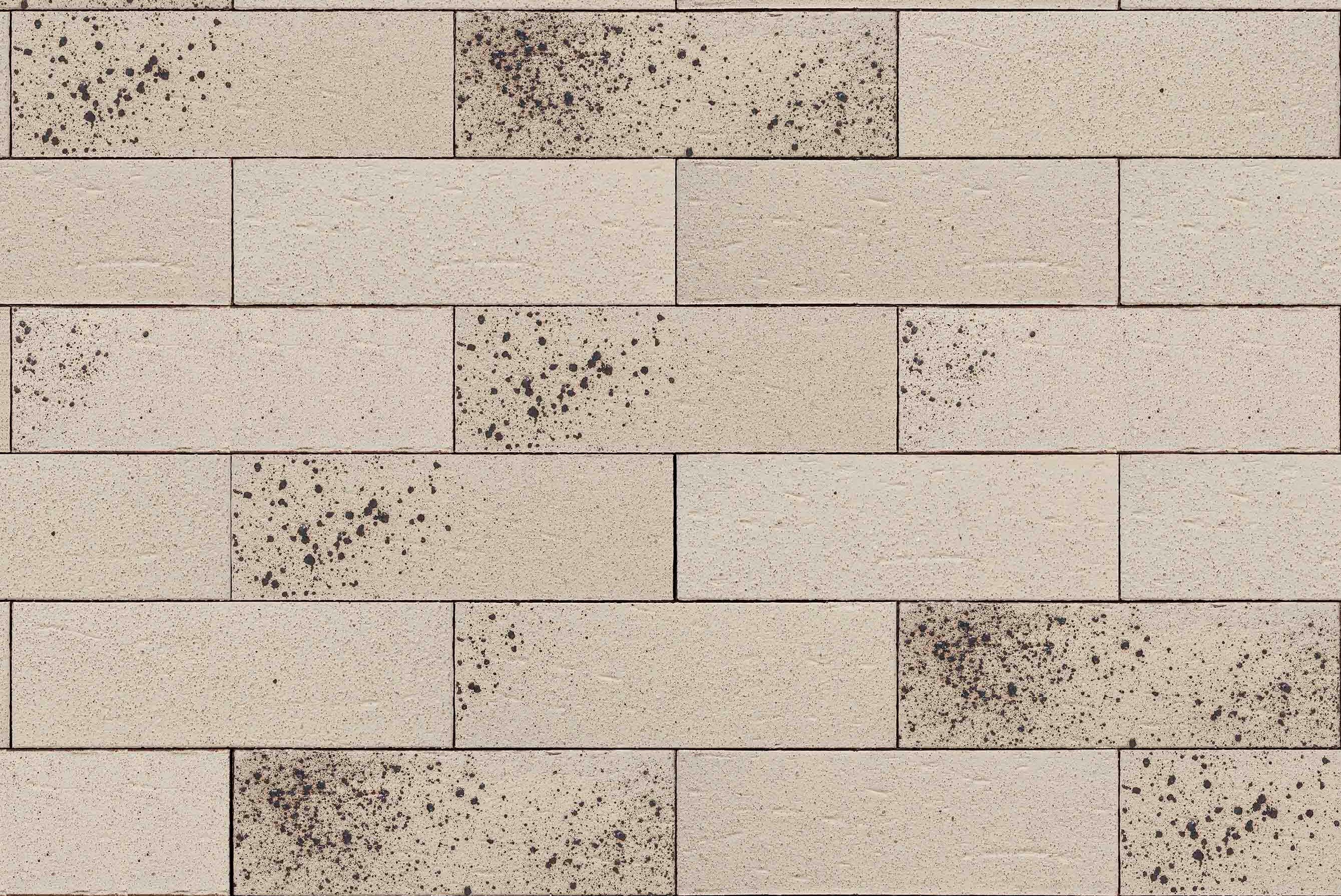 Product: Zebra White Fasanis (Sanded Finish) Manufactured Brick Slips