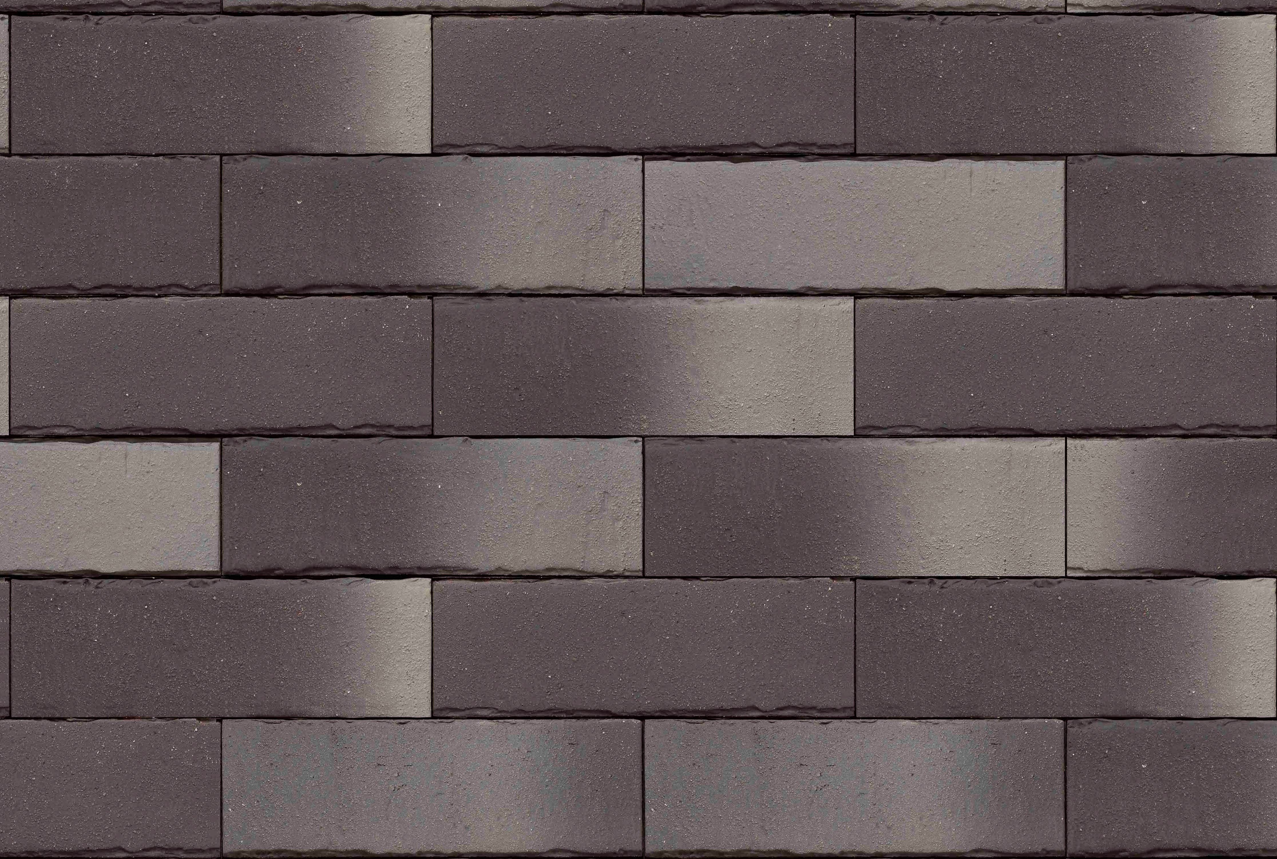 Product: Erie Black Pelaris (Rustic Finish) Manufactured Brick Slips