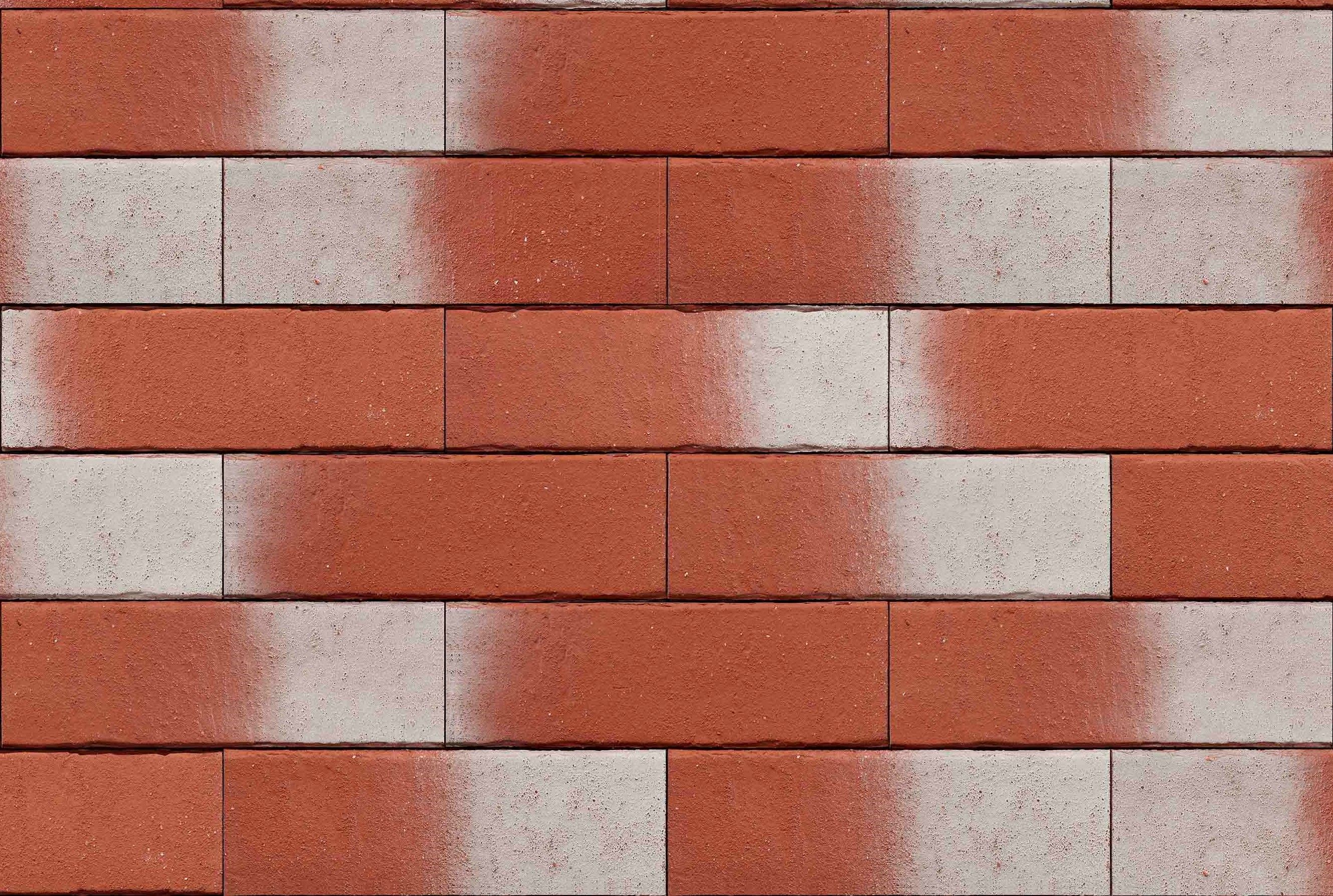 Product: Maca Red Pelaris (Rustic Finish) Manufactured Brick Slips